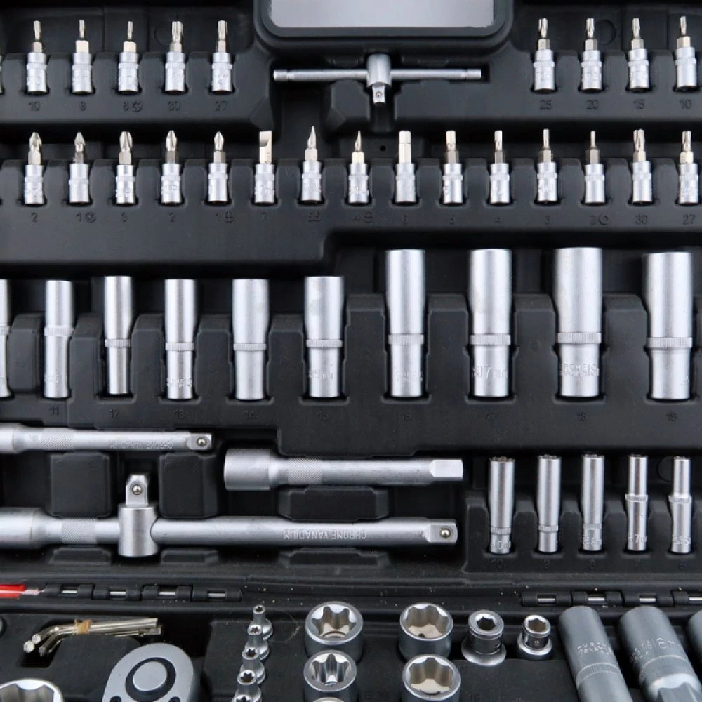 Įrankių galvučių rinkinys ToolMaster 172 BERIMAX 172 dalių