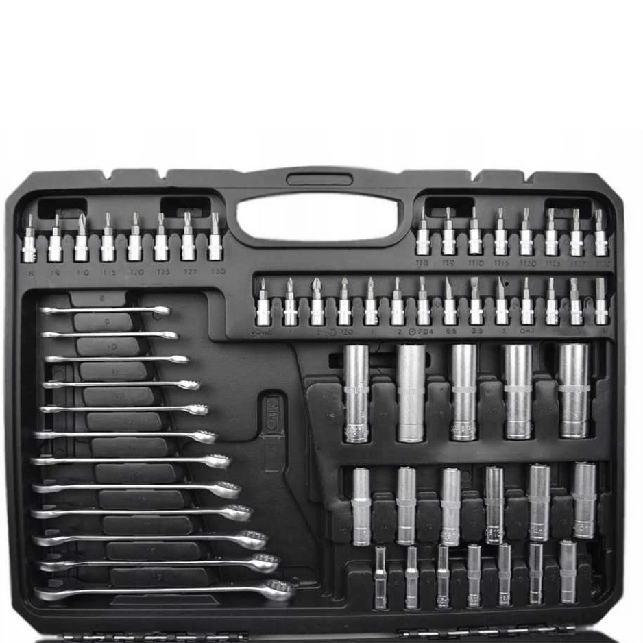 Įrankių galvučių rinkinys ToolMaster 216 BERIMAX 216 dalių