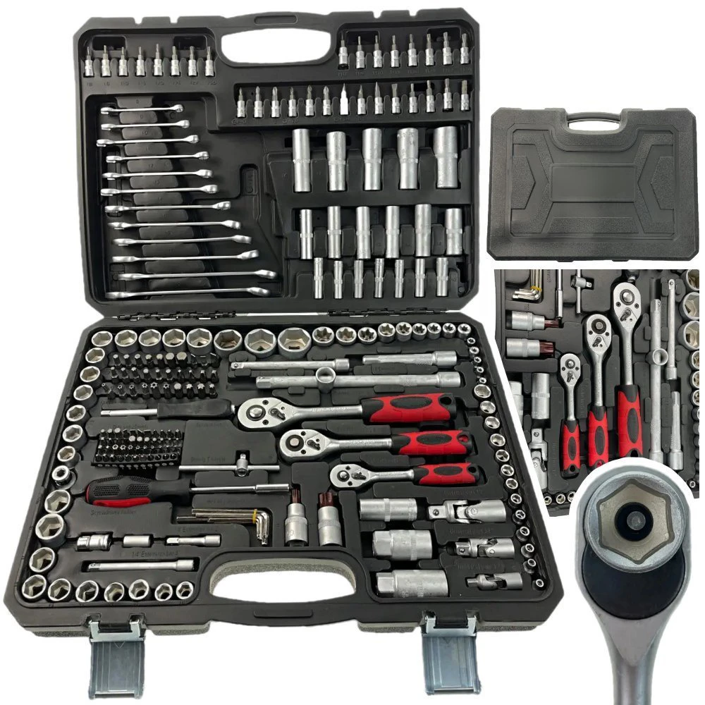 Įrankių galvučių rinkinys ToolMaster 216 BERIMAX 216 dalių