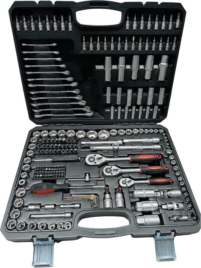 Įrankių galvučių rinkinys ToolMaster 216 BERIMAX 216 dalių
