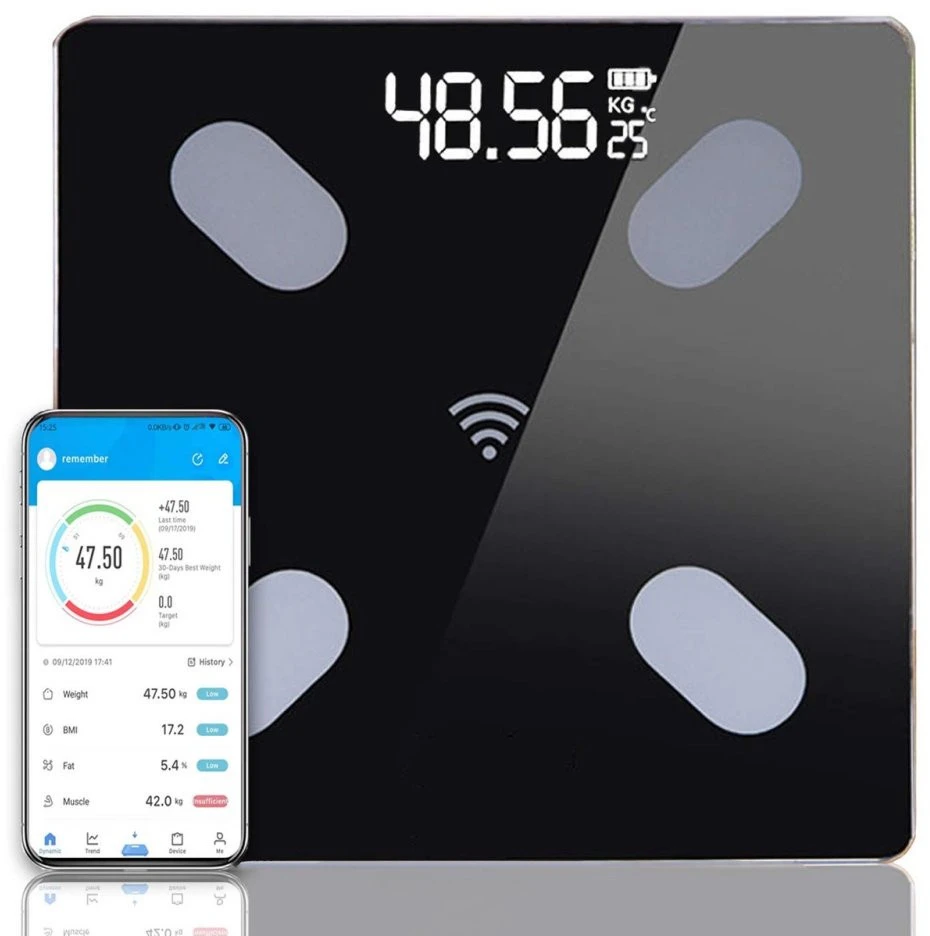 Išmanios vonios svarstyklės SmartScale SB01 BERIMAX Bluetooth