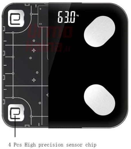 Išmanios vonios svarstyklės su „Bluetooth“ DM01