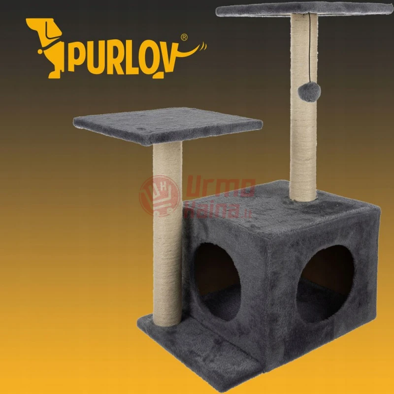 Kačių draskyklė PR02 71 cm Pilka