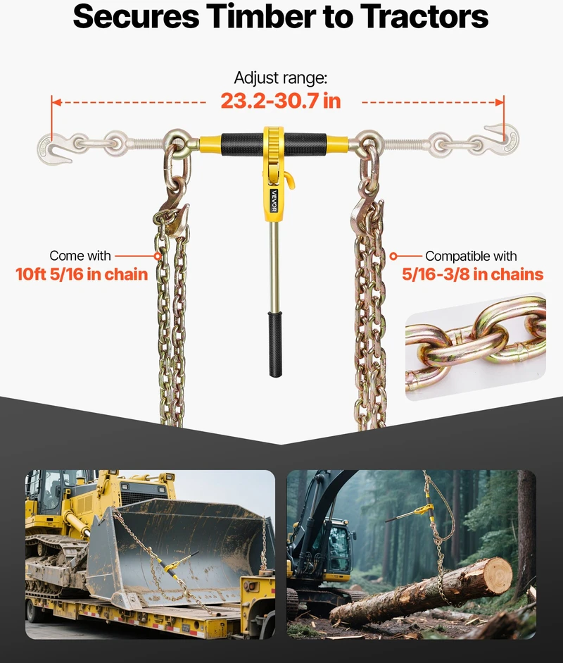 Kalkinės grandinės su trumpikliu G80. 7.93-9.52 mm. keliamoji galia 3628.7kg