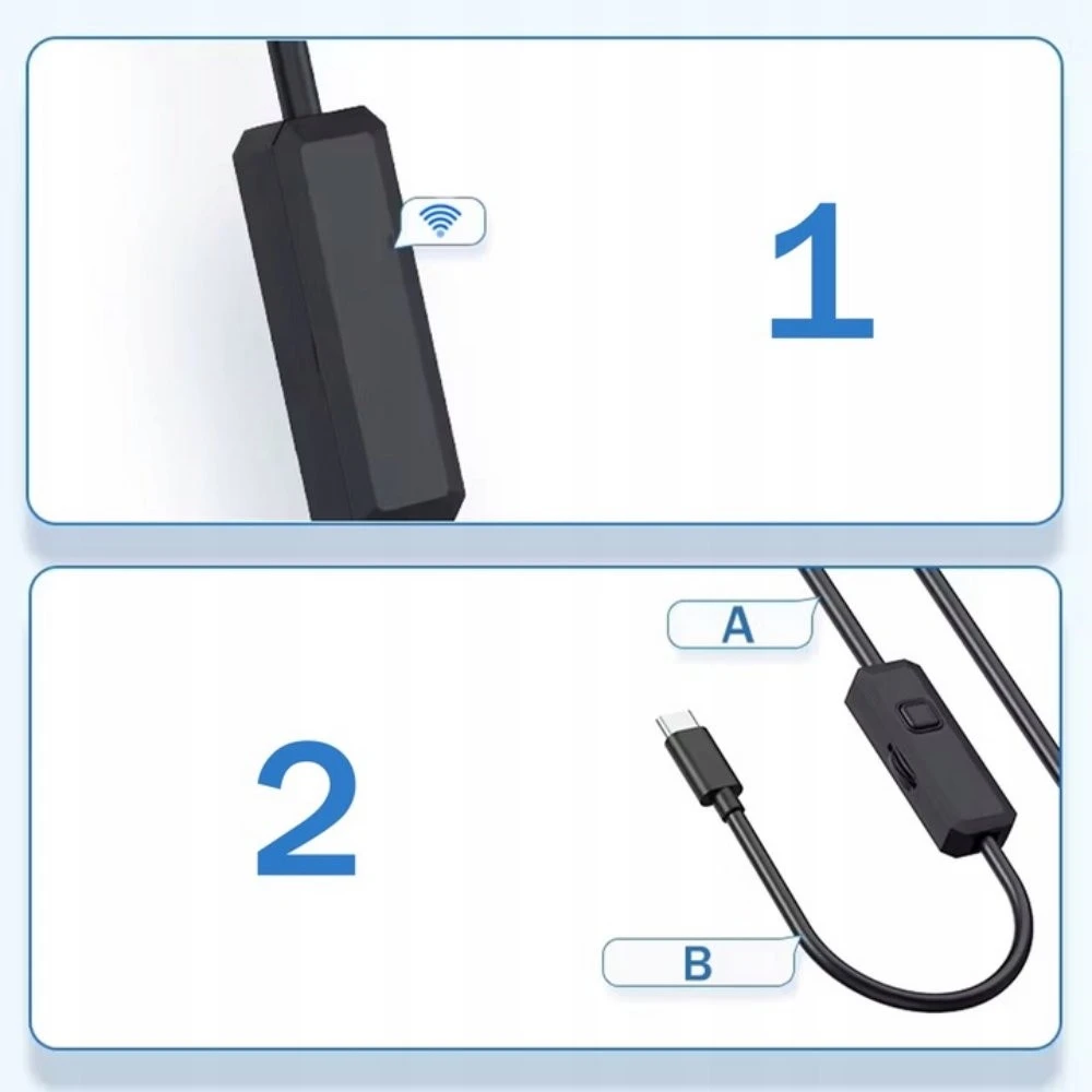 Kamera endoskopas EndoCam EC3 BERIMAX Wi-Fi 3 m 8 mm
