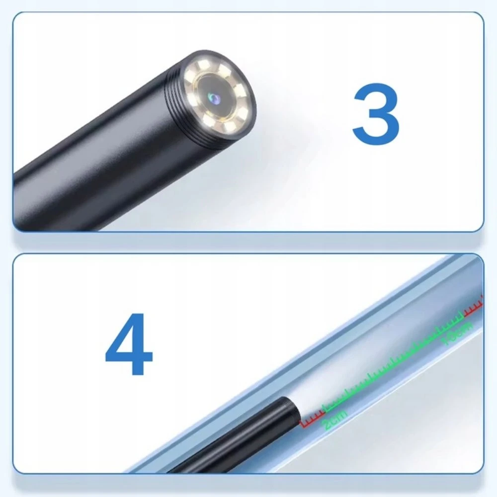 Kamera endoskopas EndoCam EC3 BERIMAX Wi-Fi 3 m 8 mm