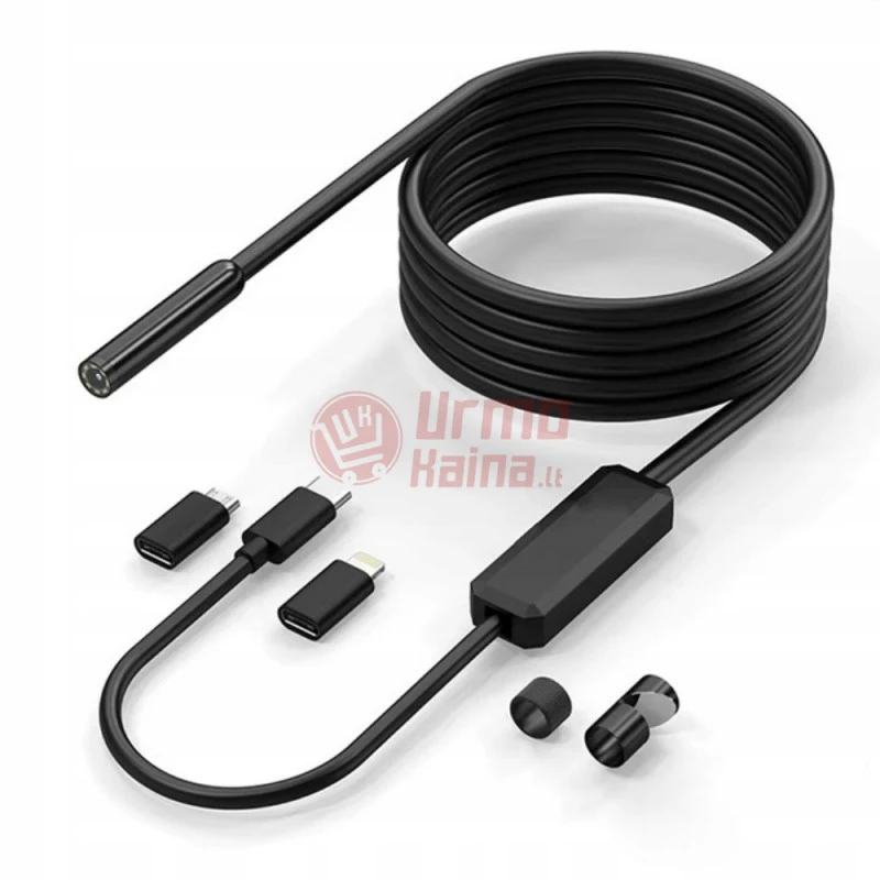Kamera endoskopas su Wi-fi W300 3 m 8 mm