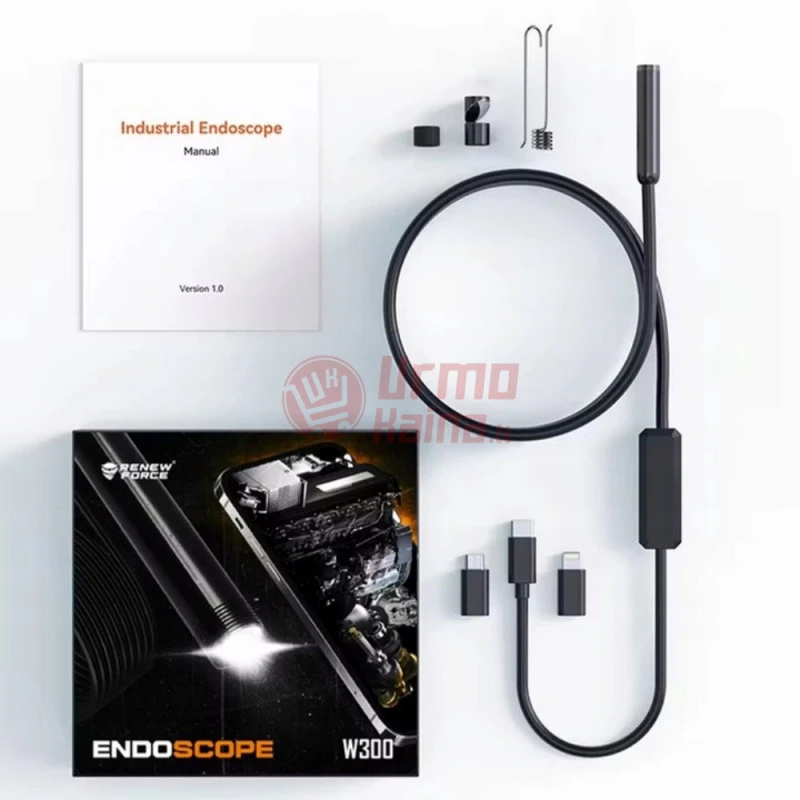 Kamera endoskopas su Wi-fi W300 3 m 8 mm