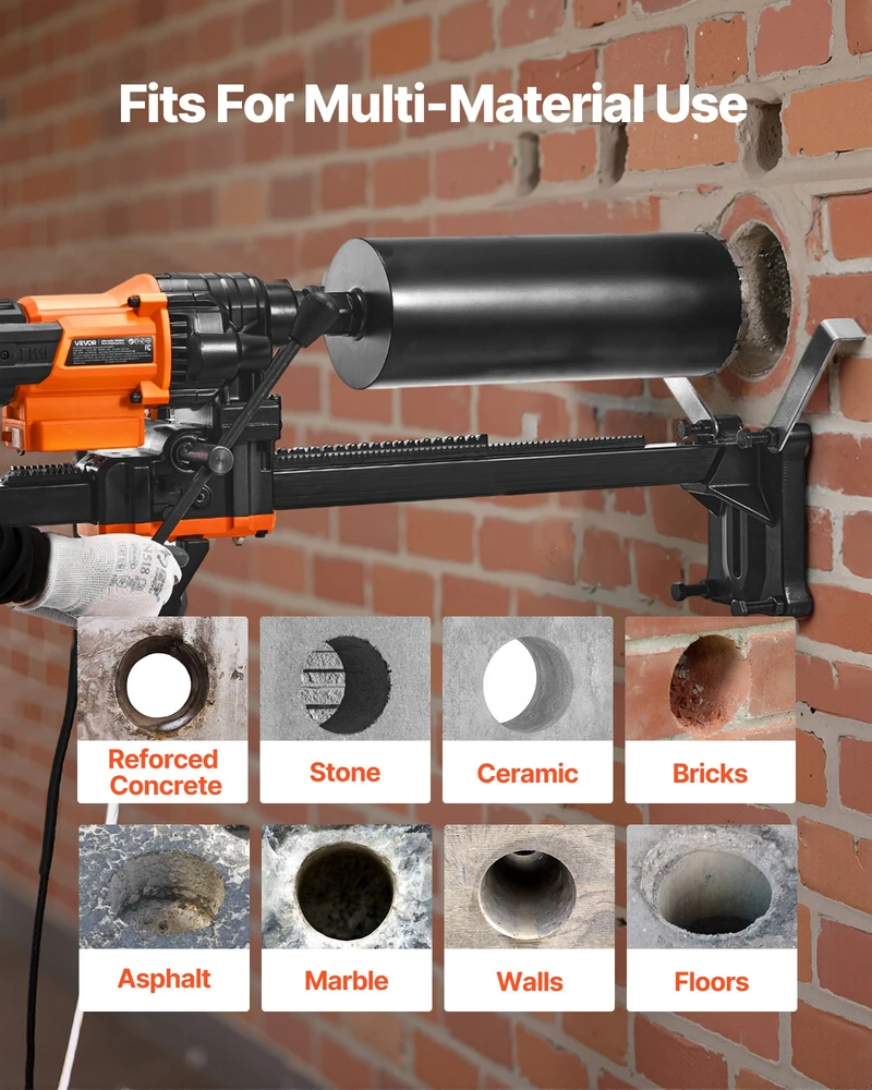 Karotažo gręžimo mašina betonui gręžimo skersmuo 20-200 mm