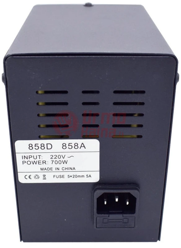 Karšto oro litavimo stotelė 100-500°C 700W IRON 858D