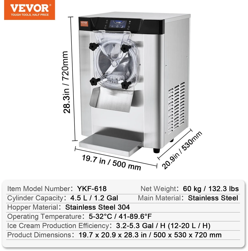 Kepimo / gaminimo įranga 1295 W talpa 12 l
