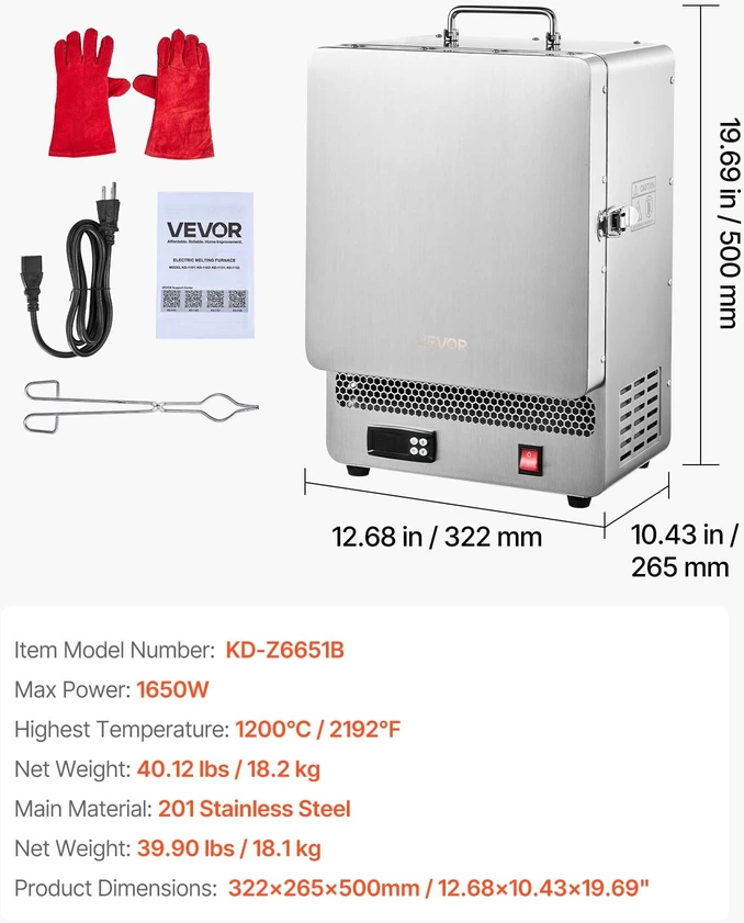 Kepimo / gaminimo įranga 1650 W