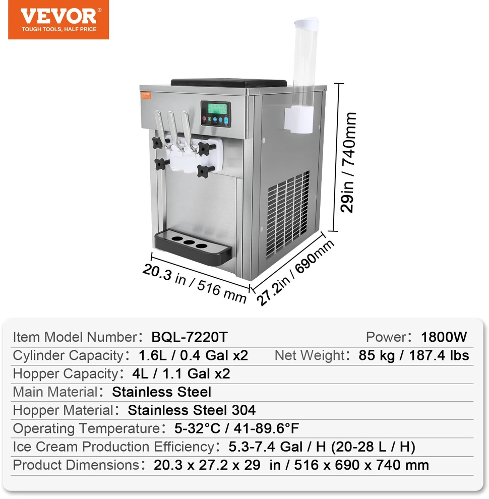 Kepimo / gaminimo įranga 1800 W talpa 20 l
