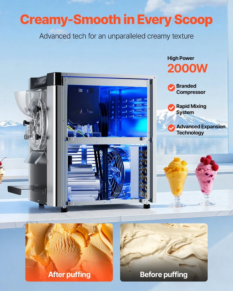 Kepimo / gaminimo įranga 2000 W talpa 20 l