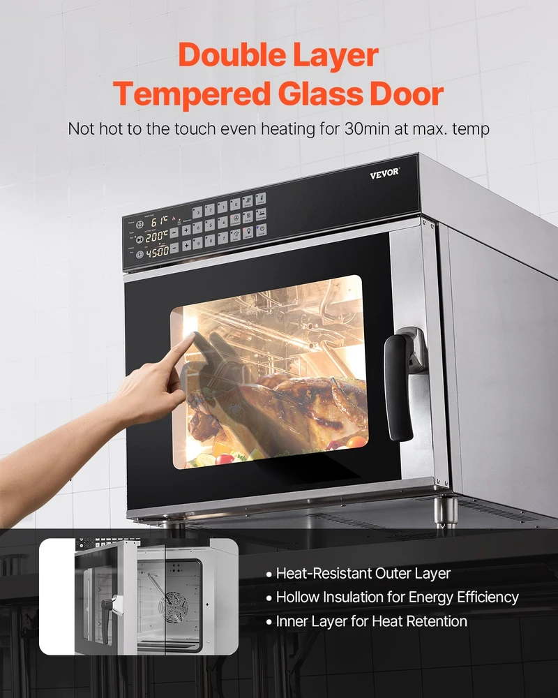 Kepimo / gaminimo įranga 2800 W talpa 58 l