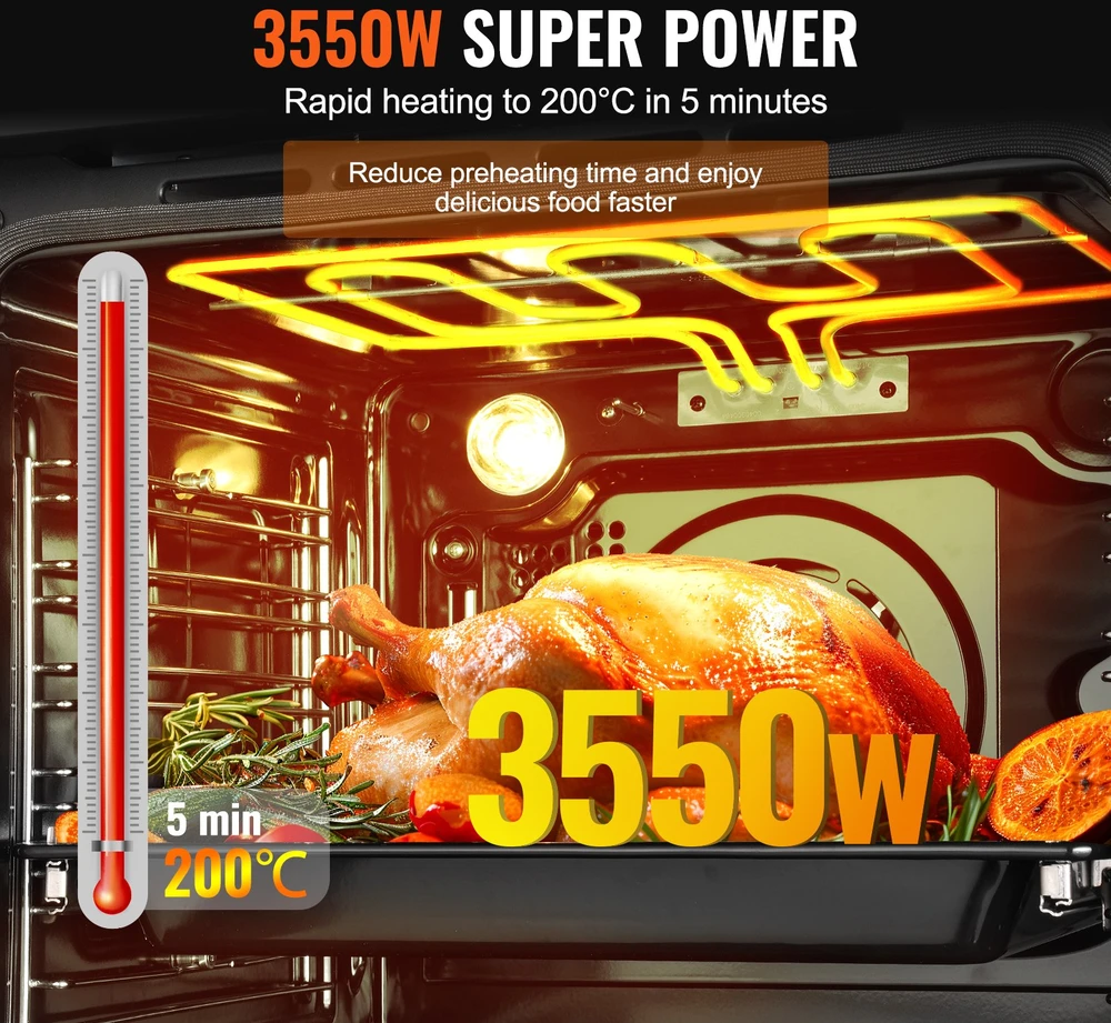 Kepimo / gaminimo įranga 3550 W