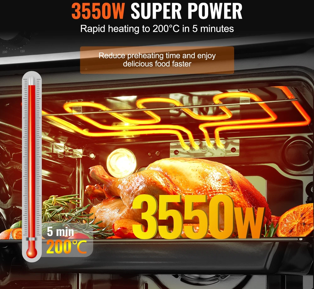 Kepimo / gaminimo įranga 3550 W