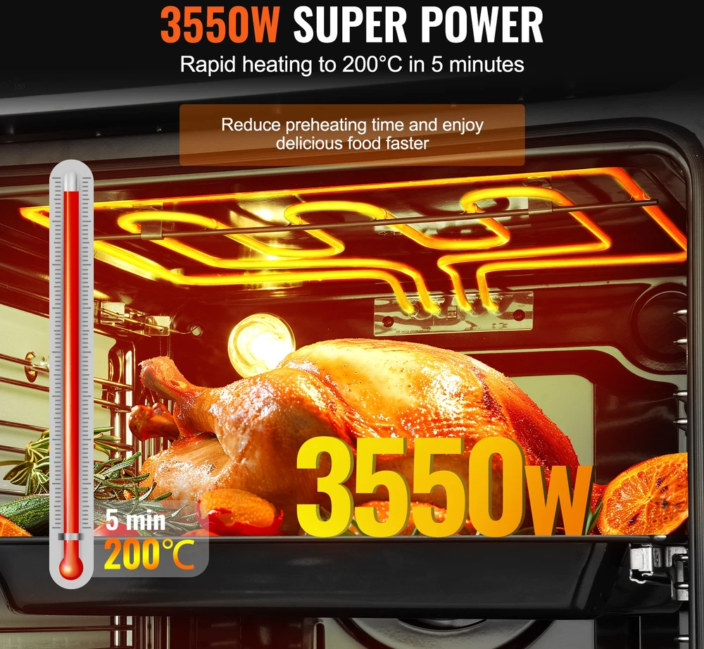 Kepimo / gaminimo įranga 3550 W