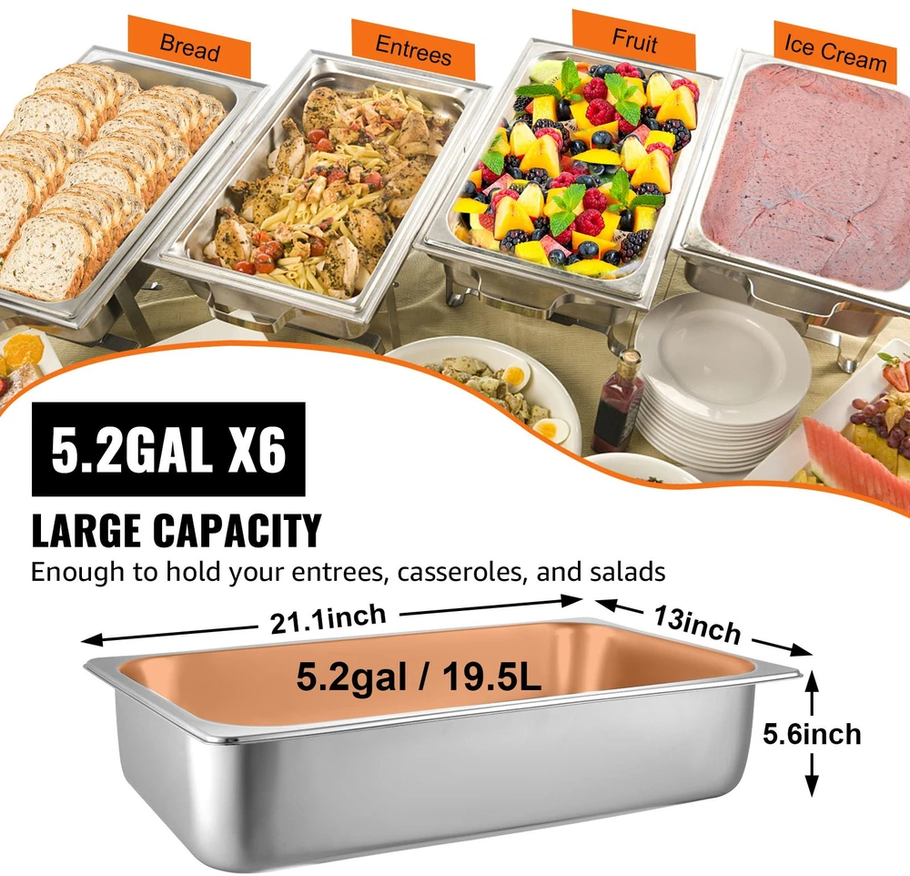 Kepimo / gaminimo įranga talpa 20.5 l 530 x 325 x 150 mm