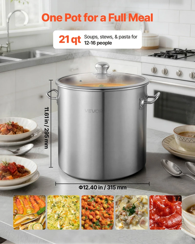 Keptuvė / puodas talpa 19.9 l