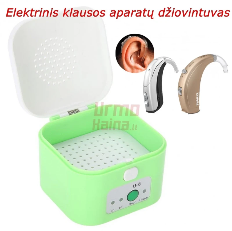 Klausos aparatų džiovintuvas 6U