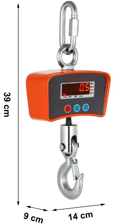 Virtuvinės svarstyklės Kraninės svarstyklės CraneScale CS5 BERIMAX 500 kg