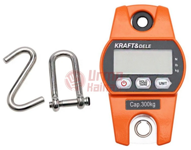 Virtuvinės svarstyklės Kraninės svarstyklės KRAFT&DELE KD11412 300kg/100g