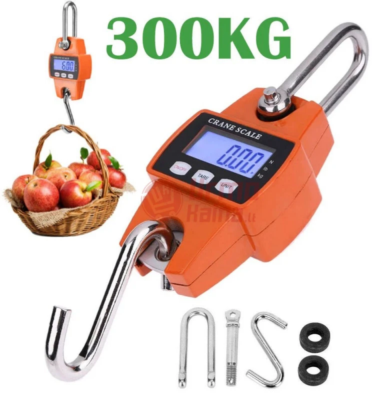 Virtuvinės svarstyklės Kraninės svarstyklės KRAFT&DELE KD11412 300kg/100g