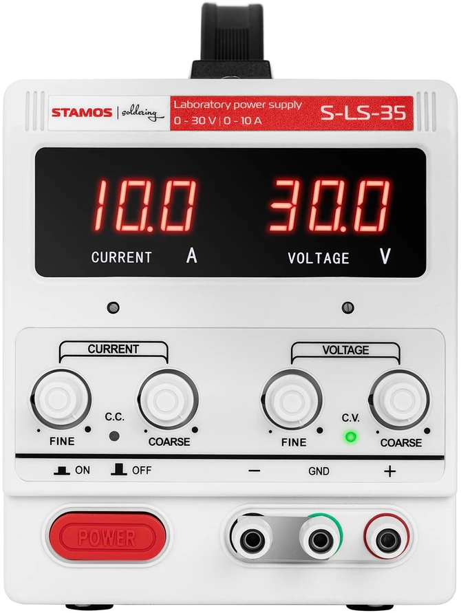 Laboratorinis maitinimo šaltinis 0-30 V 0-10 A DC 300 W LED