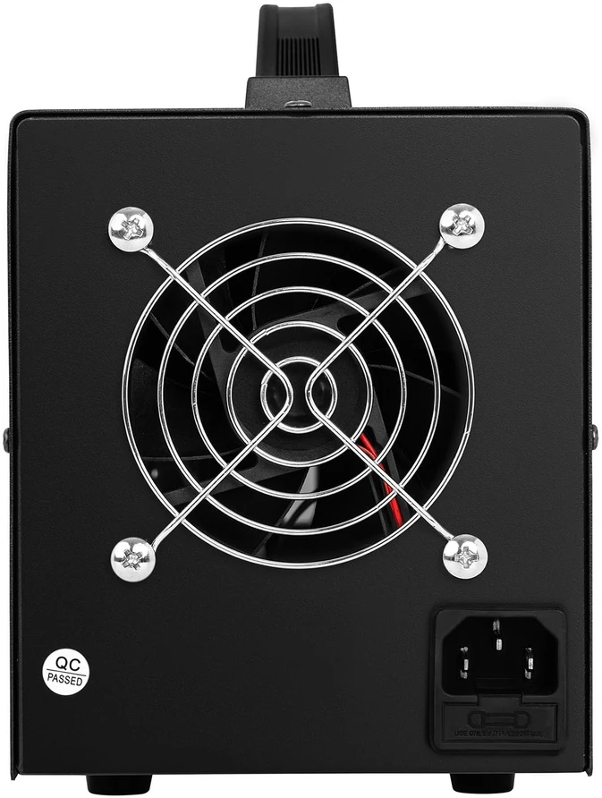 Laboratorinis maitinimo šaltinis 0-30 V 0-5 A DC 205 W juodas