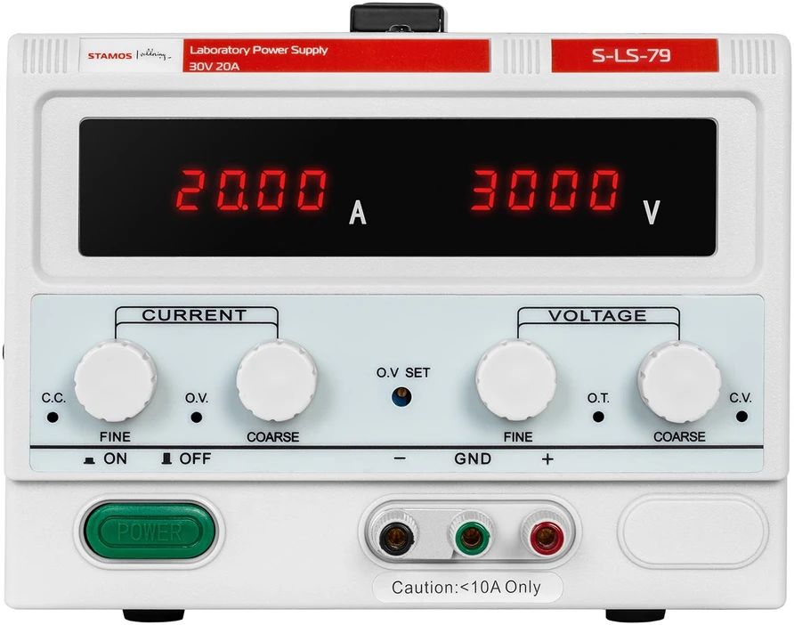 Laboratorinis maitinimo šaltinis LED 0-30 V 0-20 A 600 W