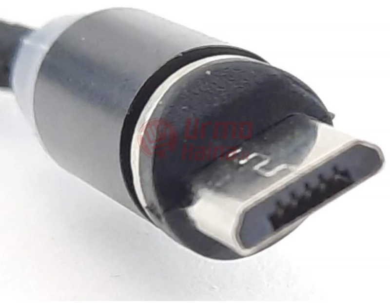 Laidas USB-A į USB-Micro/C/Lightning 1 m magnetinis 3in1