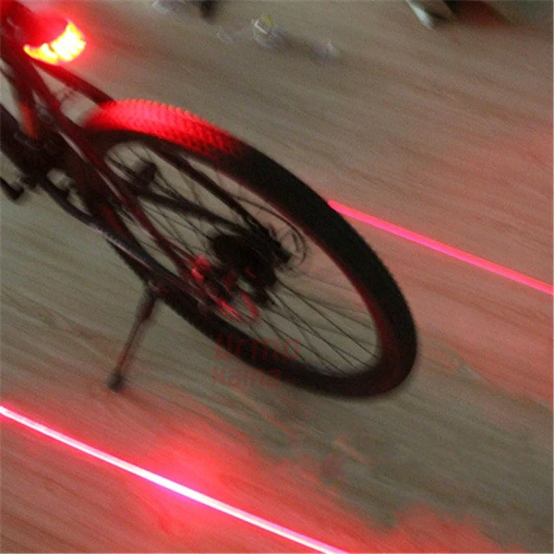 Lazerinis linijas piešiantis galinis žibintas dviračiui SB96