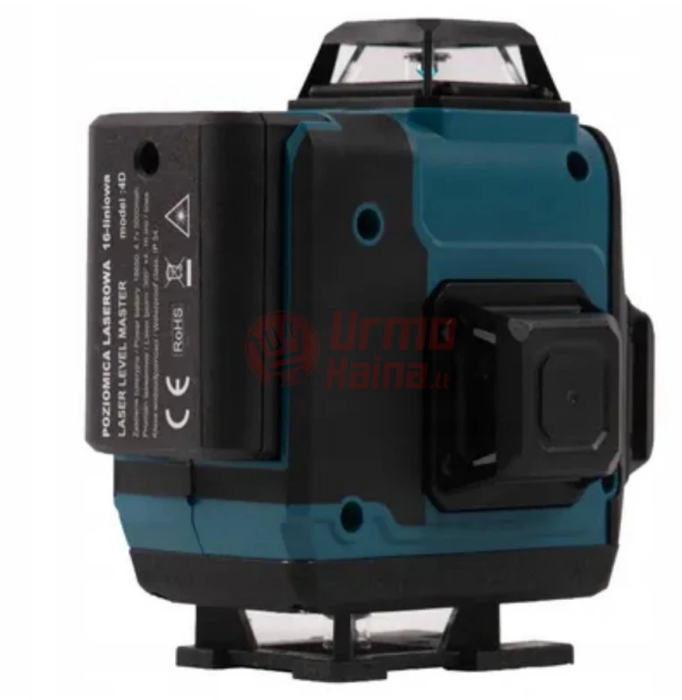 Lazerinis nivelyras BOXER 4D 16 linijų BX3314 su trikoju