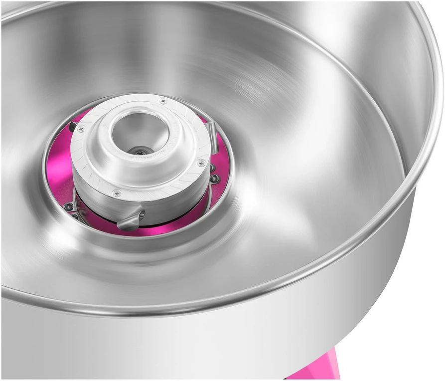 Led cukraus vatos mašina 52 cm 1030 W rožinė