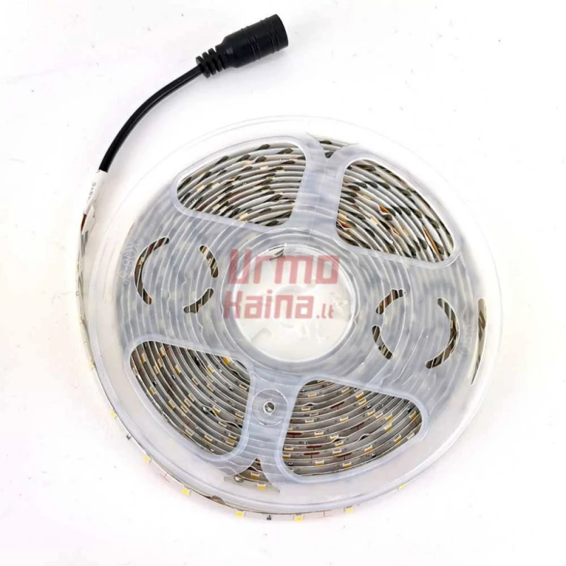 LED juosta 3528 5m Balta 12V