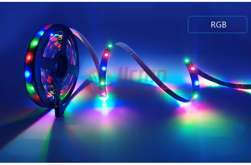 LED juosta su valdymo pultu televizoriaus apšvietimui 1M