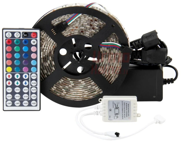 LED juostos rinkinys 5050 RGB 5 m