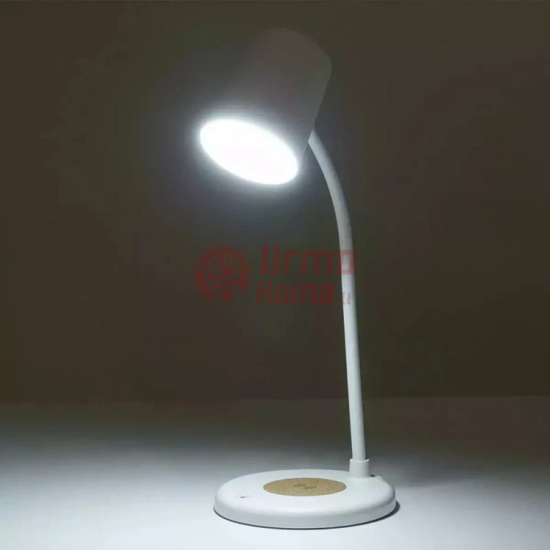 LED lempa 3in1 su belaidžiu krovimu ir garsiakalbiu Q01