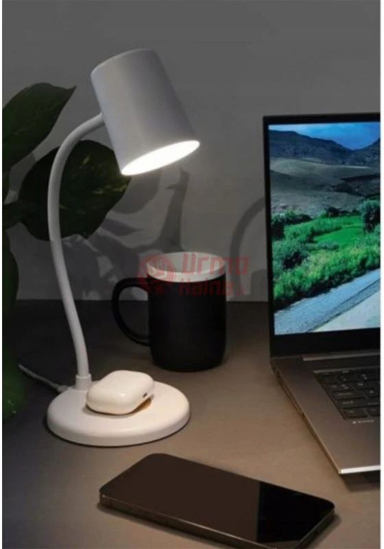 LED lempa 3in1 su belaidžiu krovimu ir garsiakalbiu Q01