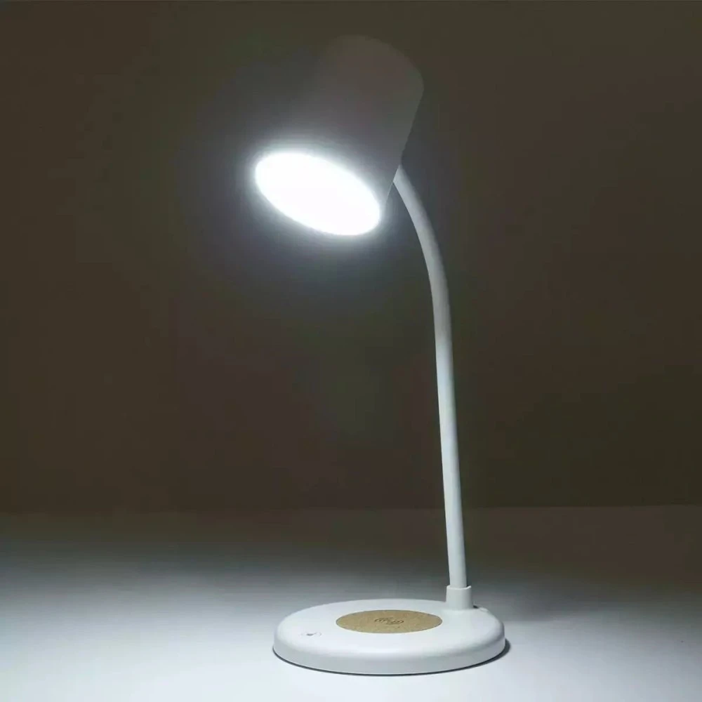 LED stalo lempa GlowBeam Q1 BERIMAX 3in1 su belaidžiu krovimu ir su garsiakalbi