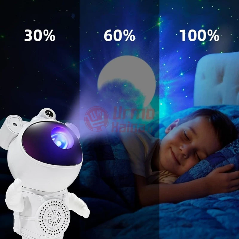 LED žvaigždyno projektorius astronautas Galaxy PRO BT