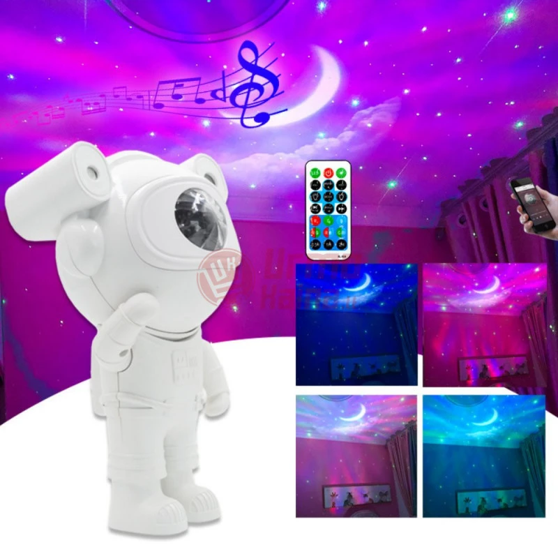LED žvaigždyno projektorius astronautas Galaxy SKY
