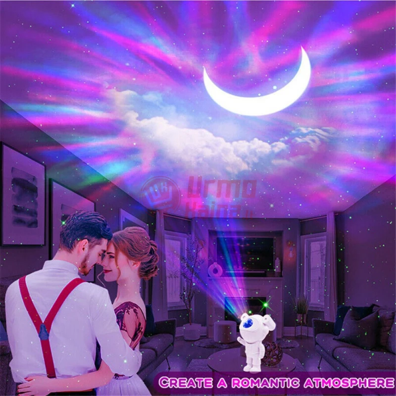 LED žvaigždyno projektorius astronautas Galaxy SKY