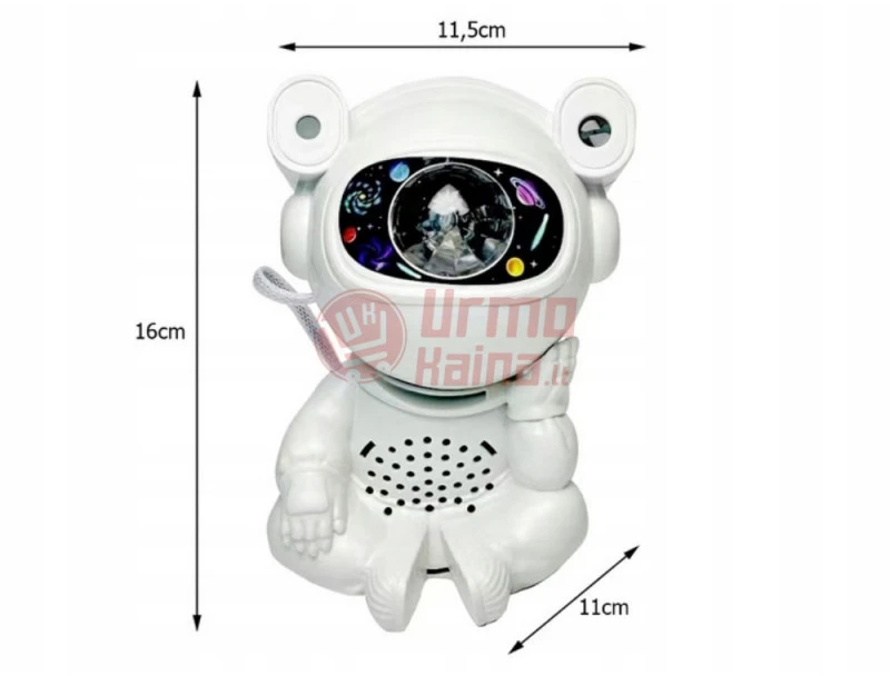 LED žvaigždyno projektorius astronautas Galaxy SKY