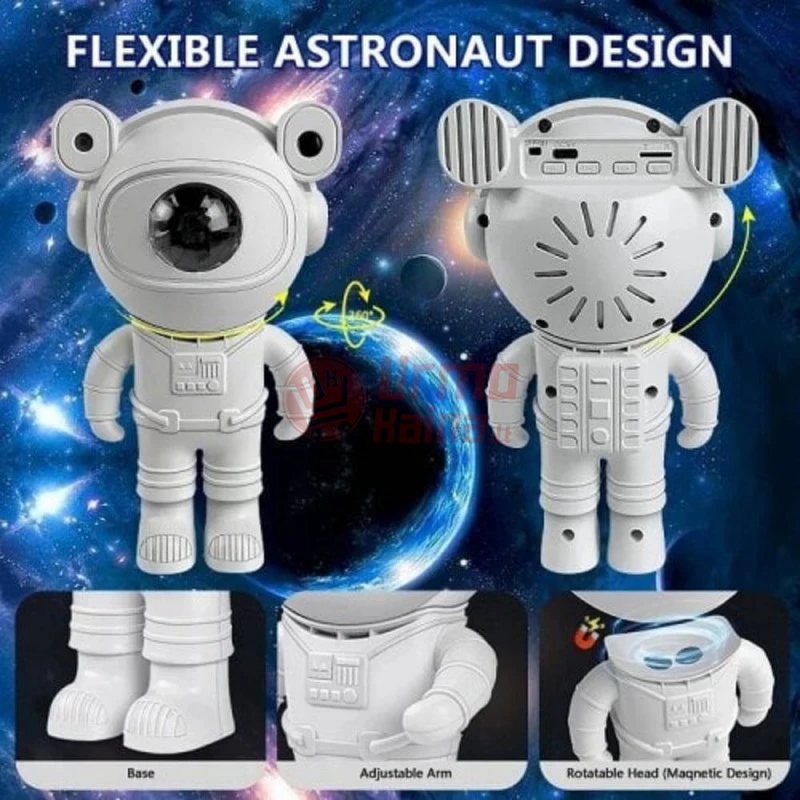 LED žvaigždyno projektorius astronautas Galaxy SKY