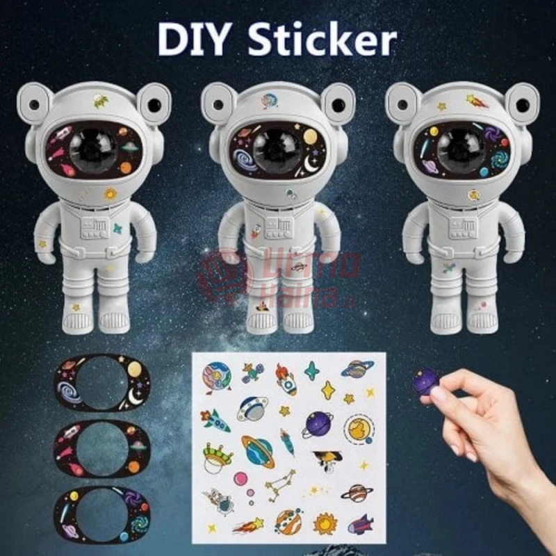 LED žvaigždyno projektorius astronautas Galaxy SKY