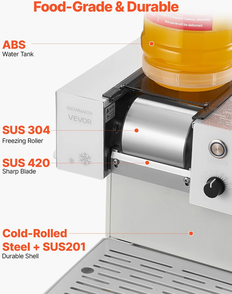 Ledo / šaldymo įranga 260 W talpa 1.8 l