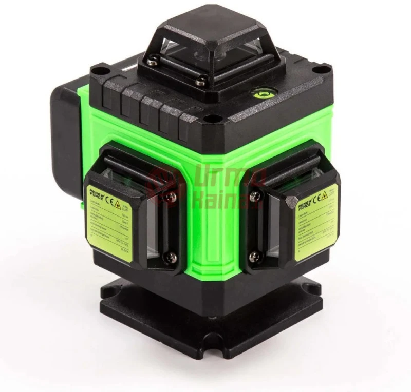 Linijinis lazerinis nivelyras 4D 16 eilučių 360° RF02