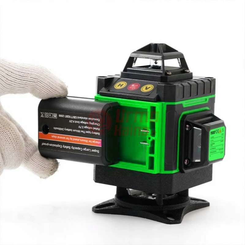 Linijinis lazerinis nivelyras 4D 16 eilučių 360° RF02